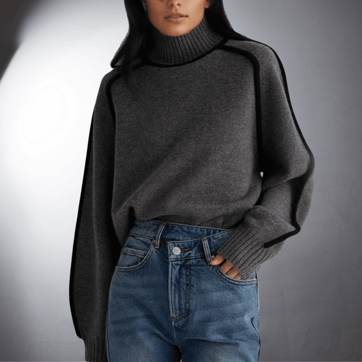 Annie | Roll-Neck Jumper — Elina Dublin