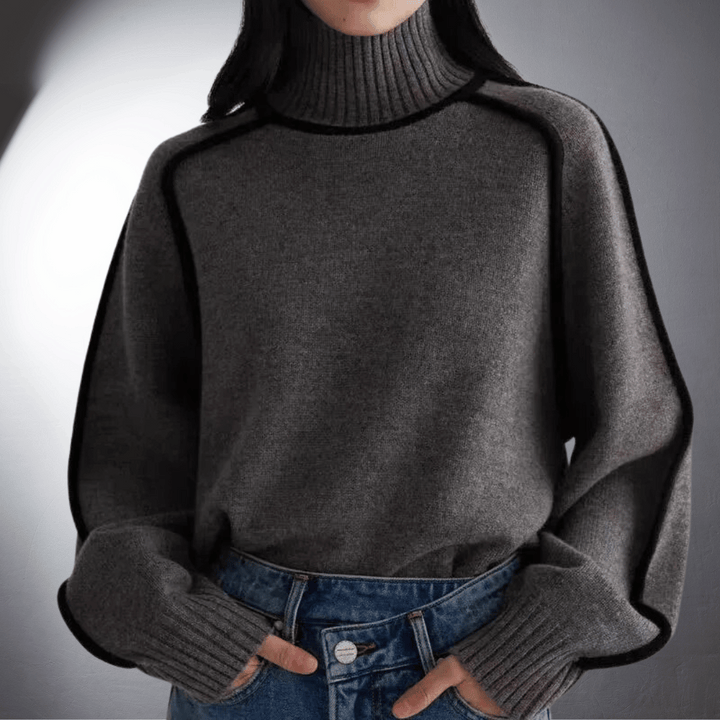 Annie | Roll-Neck Jumper — Elina Dublin