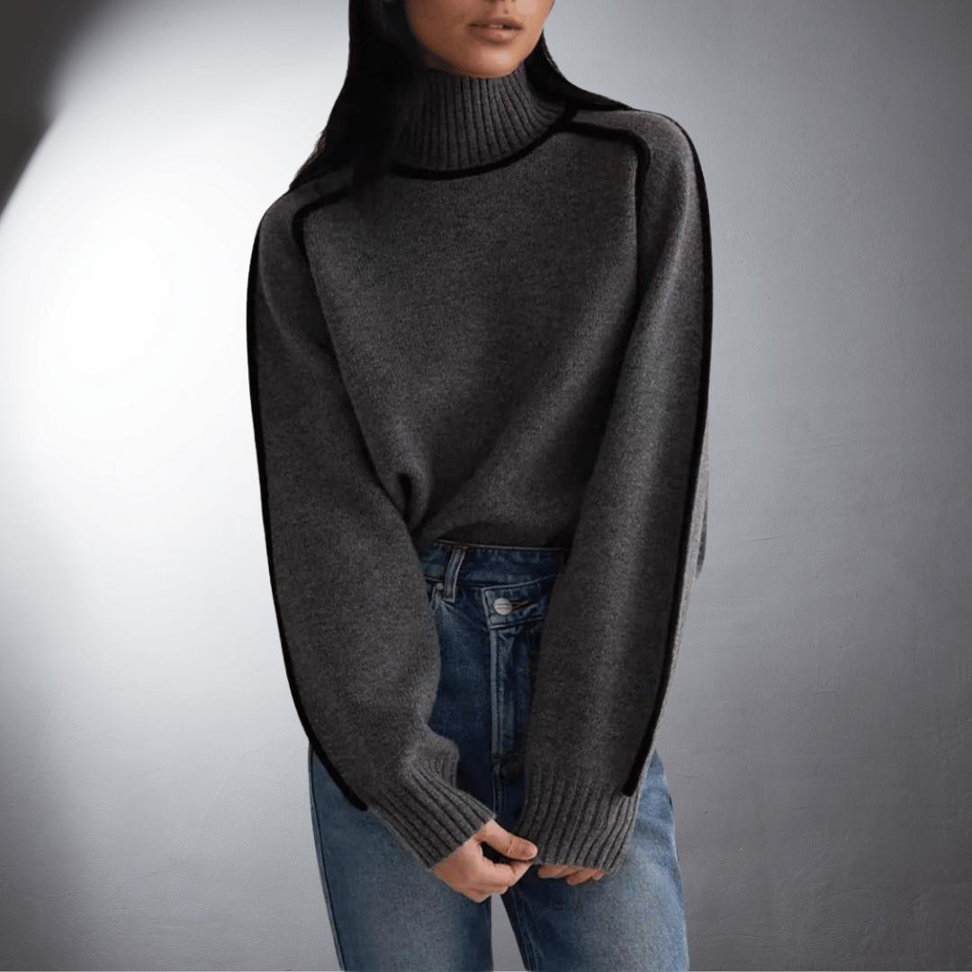 Annie | Roll-Neck Jumper — Elina Dublin