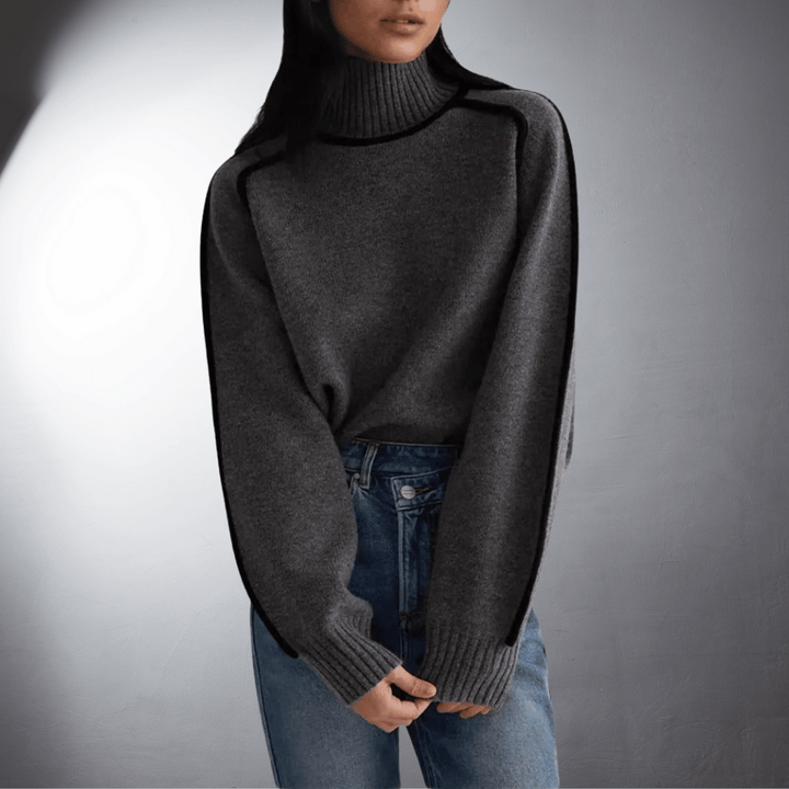 Annie | Roll-Neck Jumper — Elina Dublin