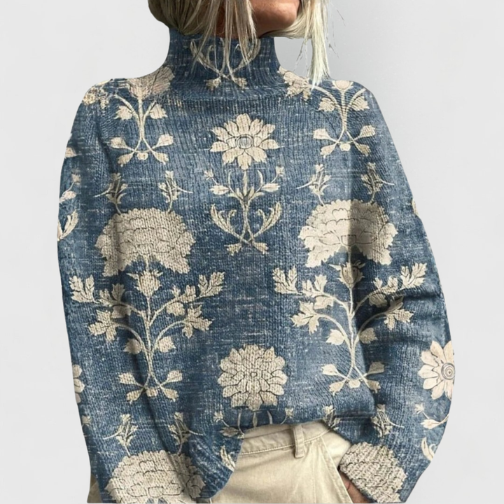 Ellie | Roll-Neck Jumper — Elina Dublin
