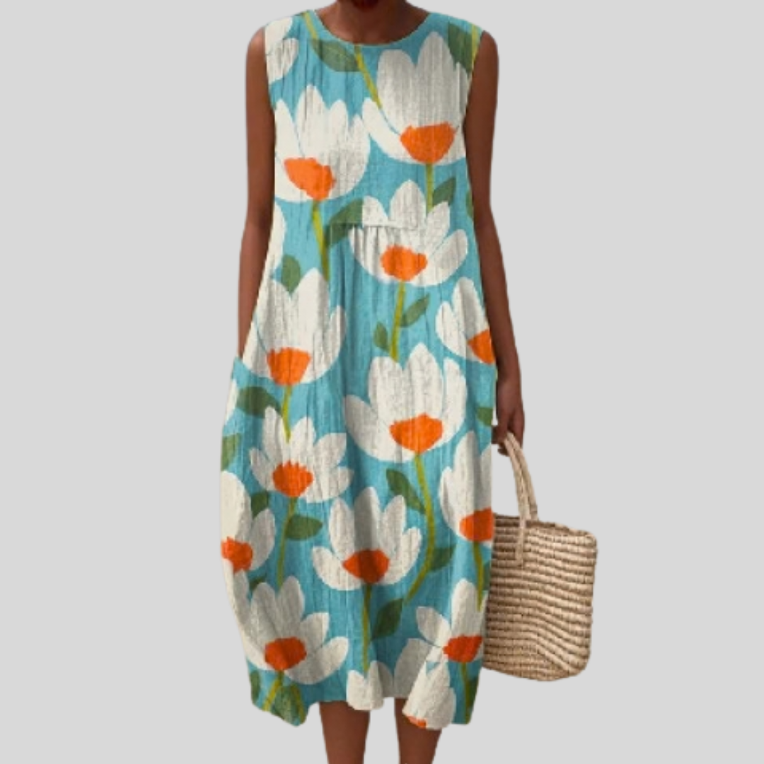 Fionnghuala - Dress Turquoise | Elina Dublin