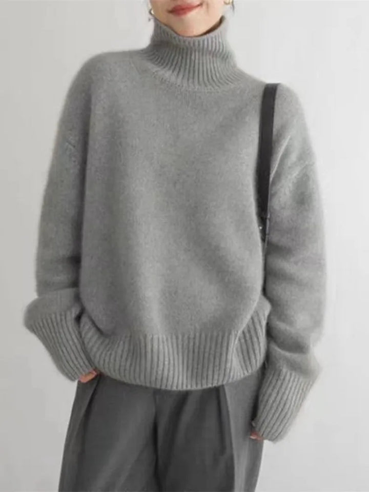 Emily | Roll-Neck Jumper — Elina Dublin