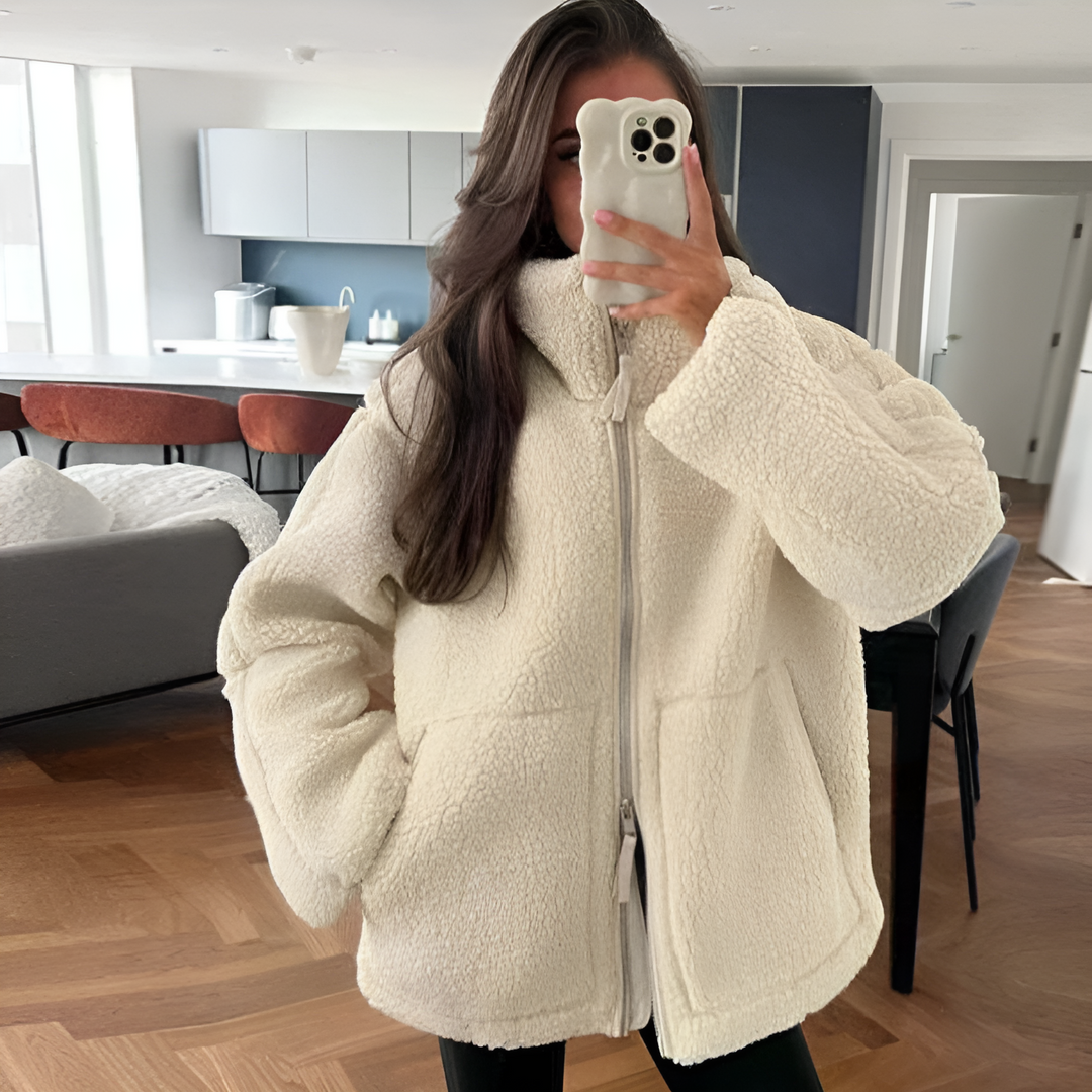 DORA™ | Soft Teddy Jacket | Elina Dublin