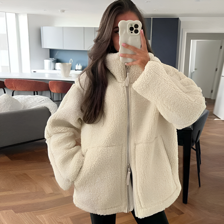 DORA™ | Soft Teddy Jacket | Elina Dublin
