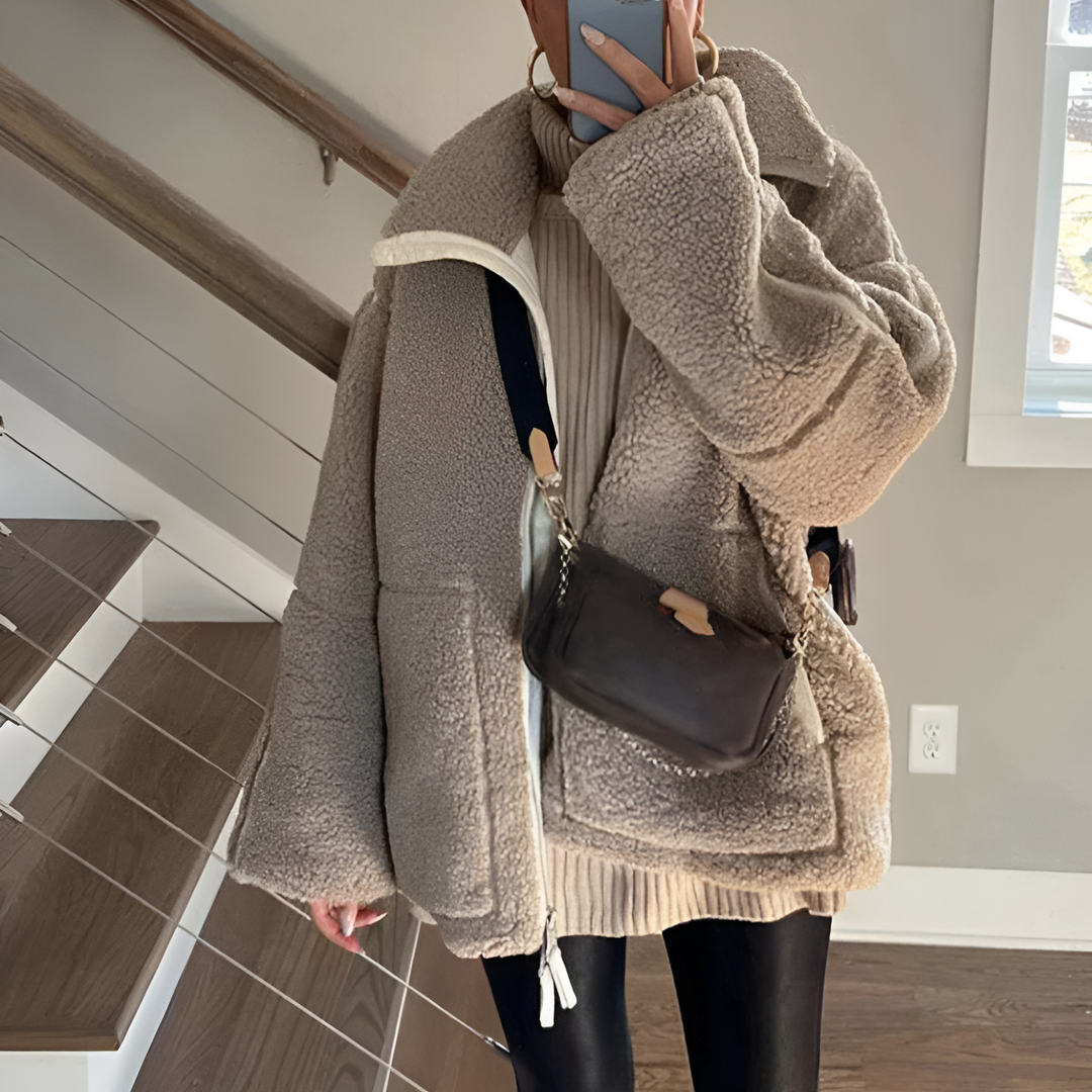 DORA™ | Soft Teddy Jacket | Elina Dublin