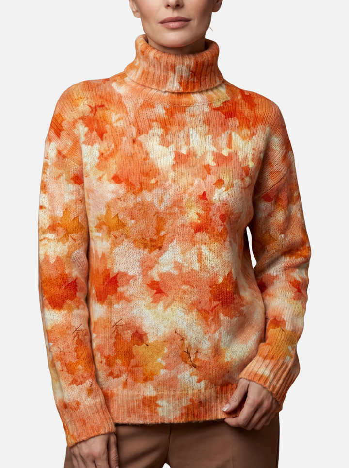 Doirthuaidh - Autumn Leaf Jumper | Elina Dublin