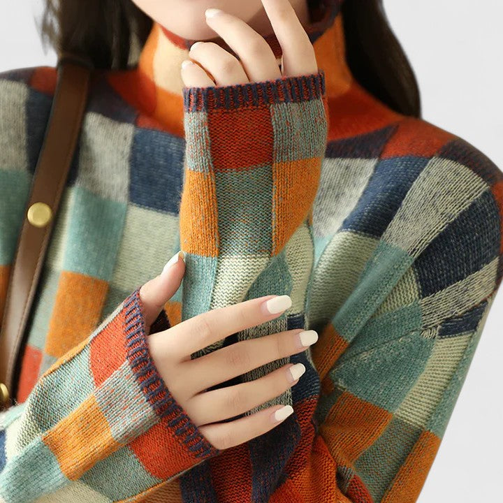 Evie | Roll-Neck Jumper — Elina Dublin