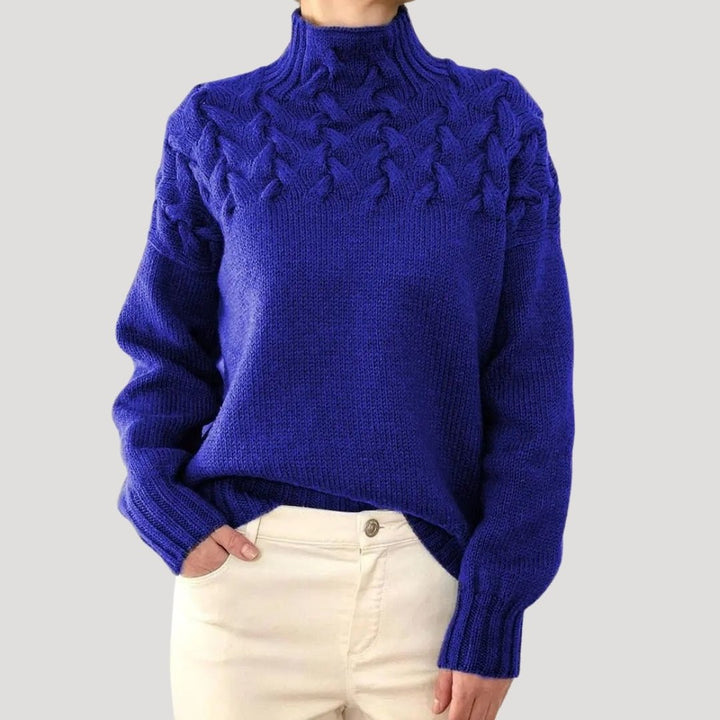 Mia | Roll-Neck Jumper — Elina Dublin