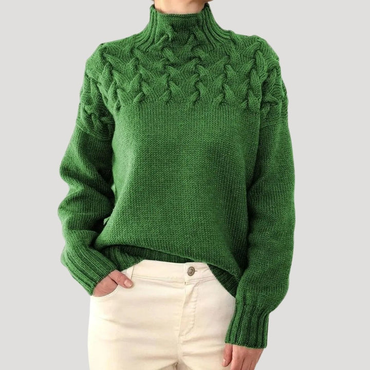 Mia | Roll-Neck Jumper — Elina Dublin