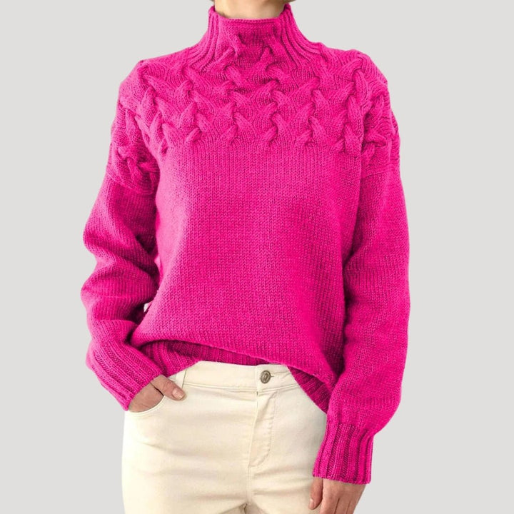 Mia | Roll-Neck Jumper — Elina Dublin