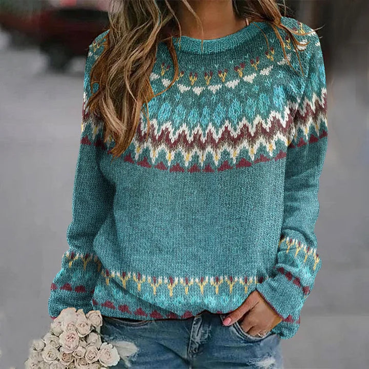 Sceirbhoth - Boho Wave Jumper | Elina Dublin