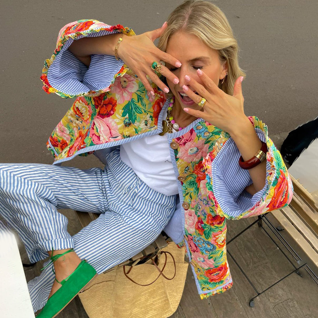 NICOLE™ - Trendy Printed Jacket | Elina Dublin