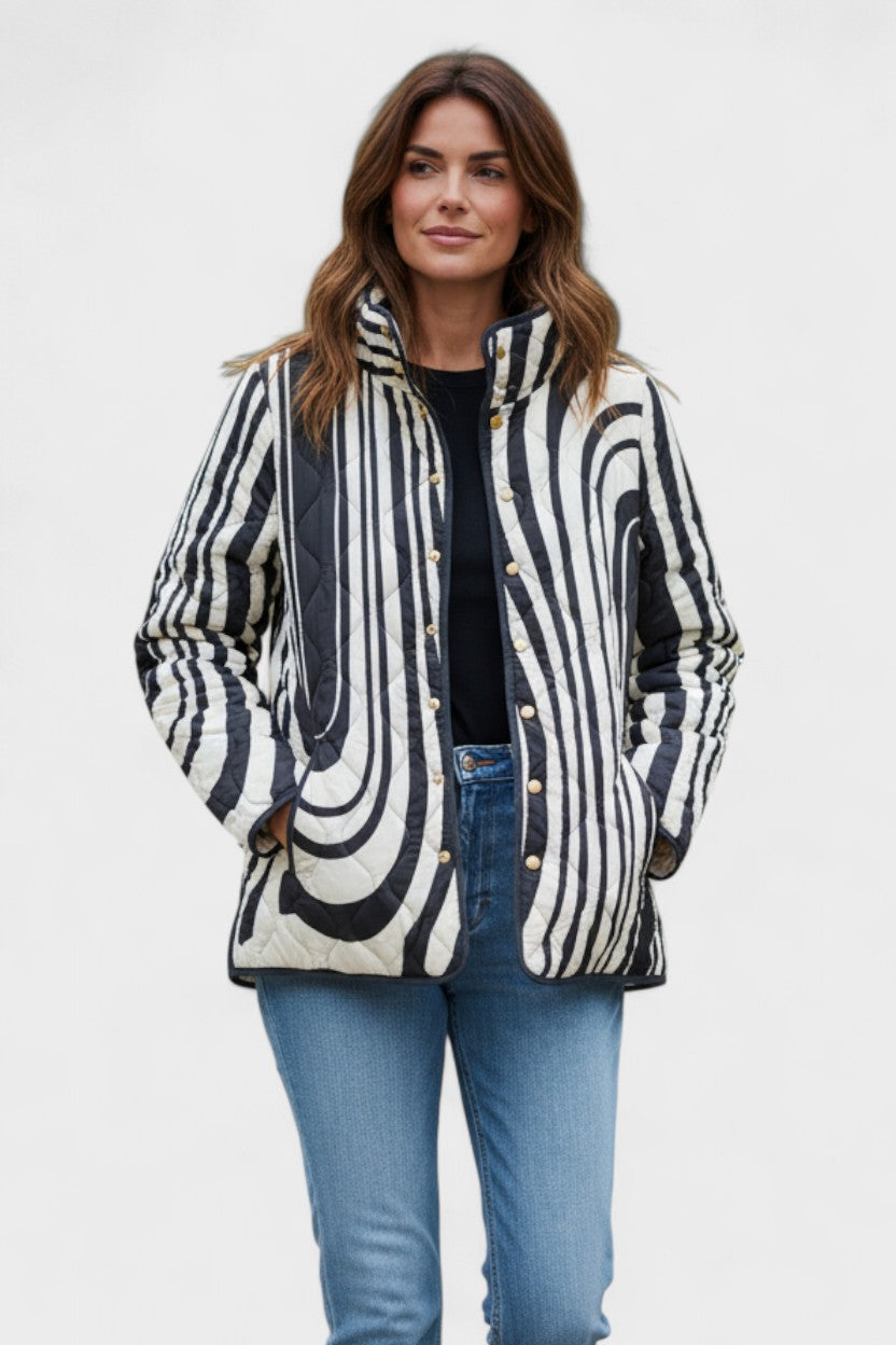 Aoife | Quilted Jacket — Elina Dublin