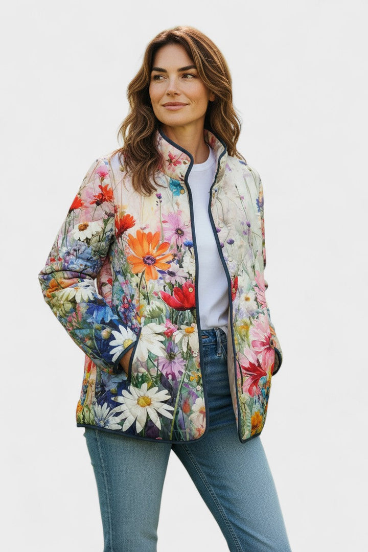 Fionnuala | Quilted Jacket — Elina Dublin