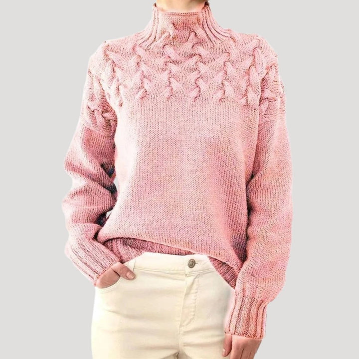 Sophia | Roll-Neck Jumper — Elina Dublin