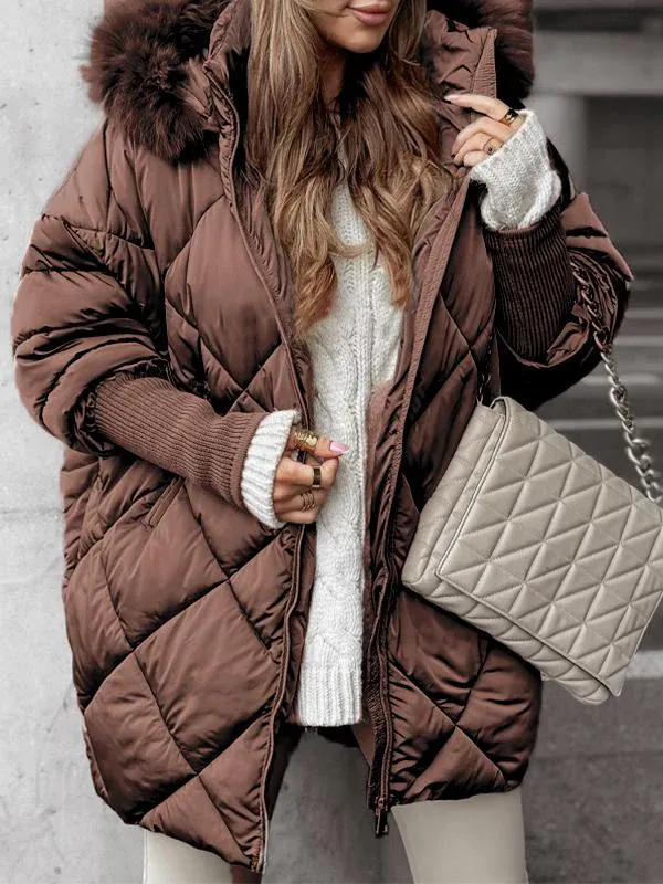 KARINA™ - Quilted Luxe Winter Jacket | Elina Dublin