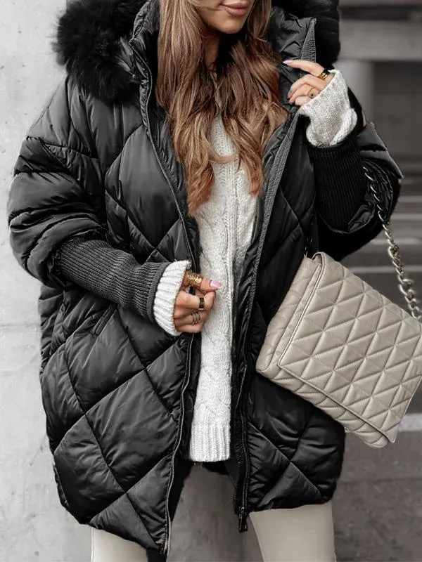 KARINA™ - Quilted Luxe Winter Jacket | Elina Dublin