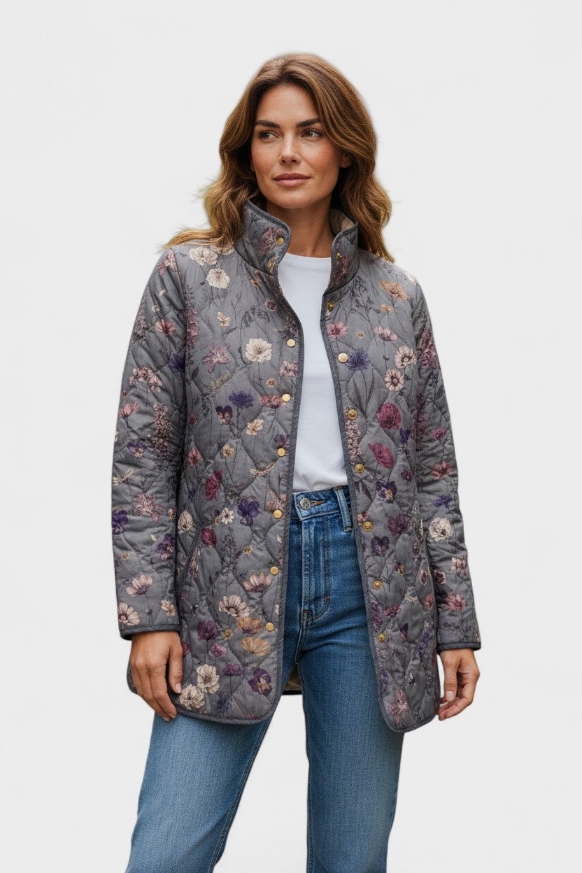 Deirdre | Quilted Jacket — Elina Dublin