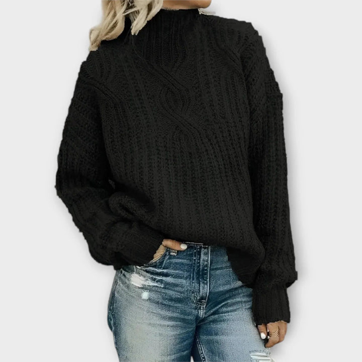 Anna | Roll-Neck Jumper — Elina Dublin