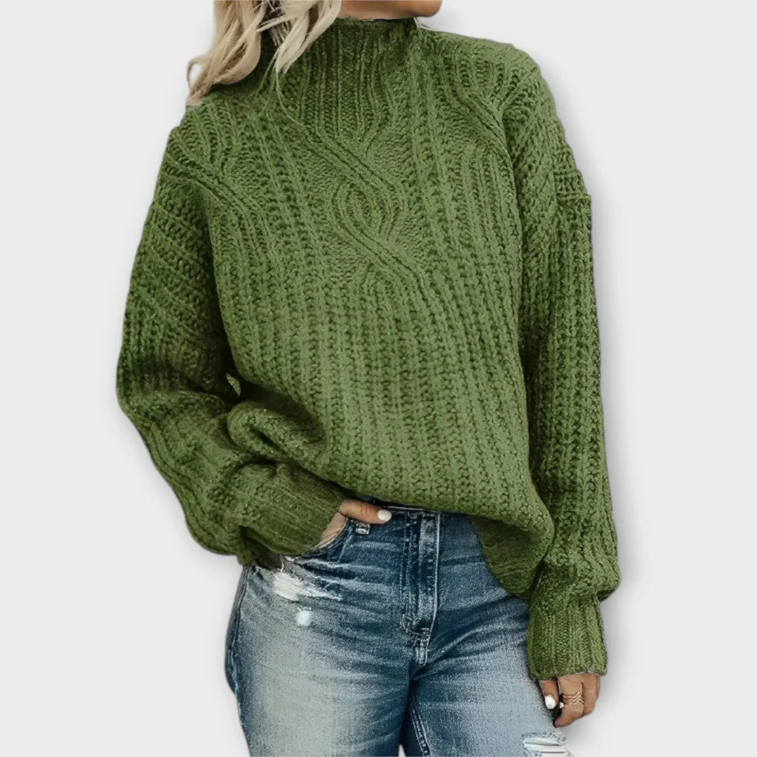 Anna | Roll-Neck Jumper — Elina Dublin