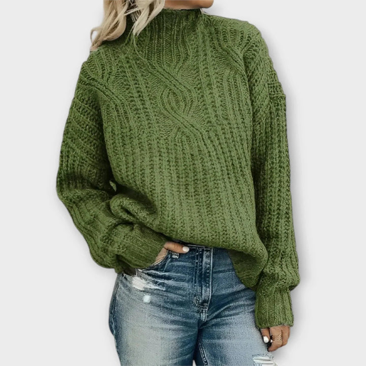 Anna | Roll-Neck Jumper — Elina Dublin