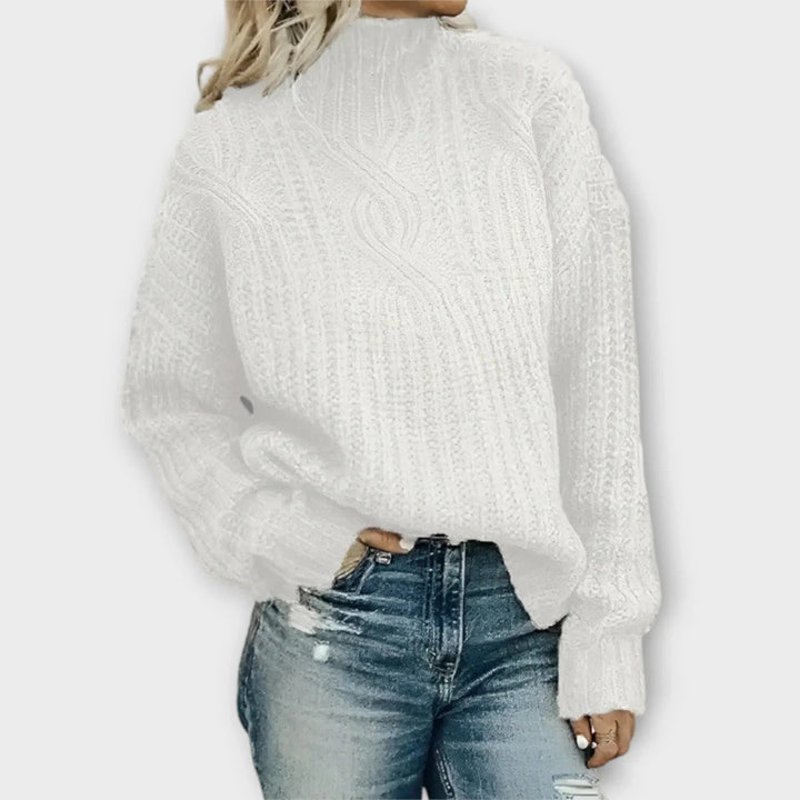 Anna | Roll-Neck Jumper — Elina Dublin