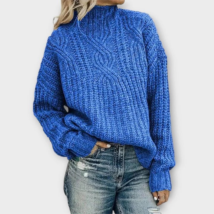 Anna | Roll-Neck Jumper — Elina Dublin