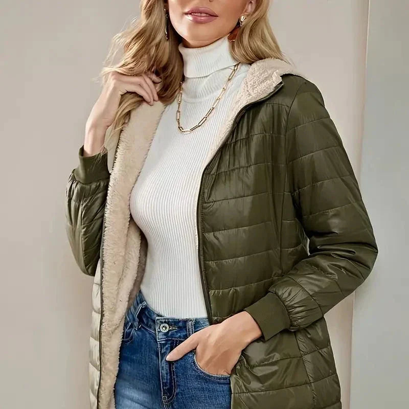 MAISIE™ | Elegant Quilted Jacket | Elina Dublin