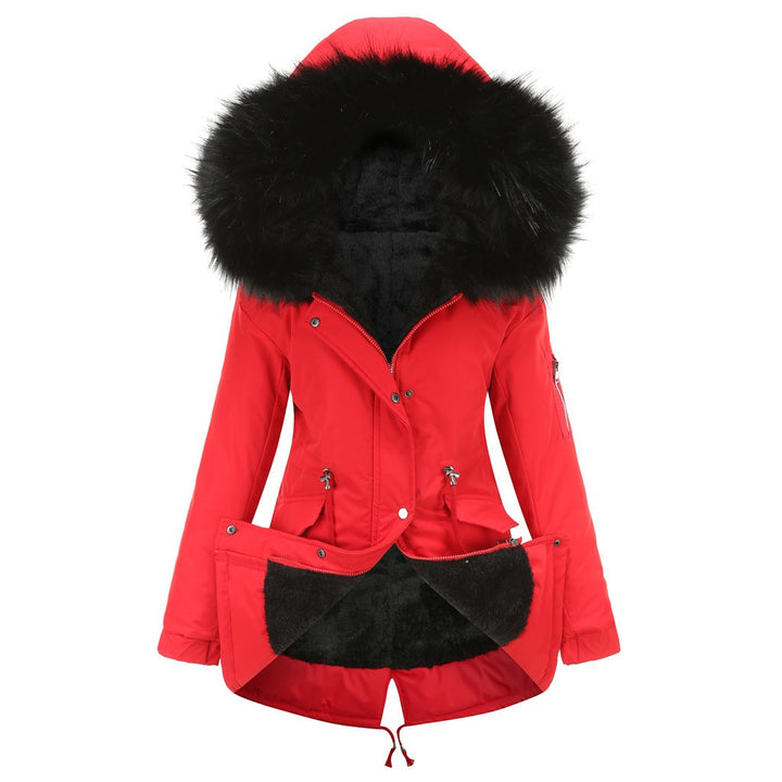 MARINA™ | Warm Velvet-Trimmed Parka | Elina Dublin