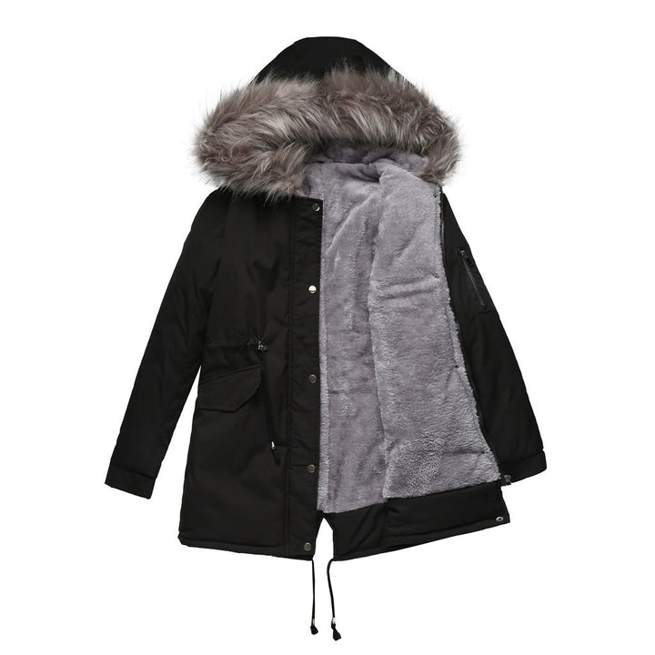 MARINA™ | Warm Velvet-Trimmed Parka | Elina Dublin