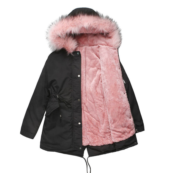 MARINA™ | Warm Velvet-Trimmed Parka | Elina Dublin