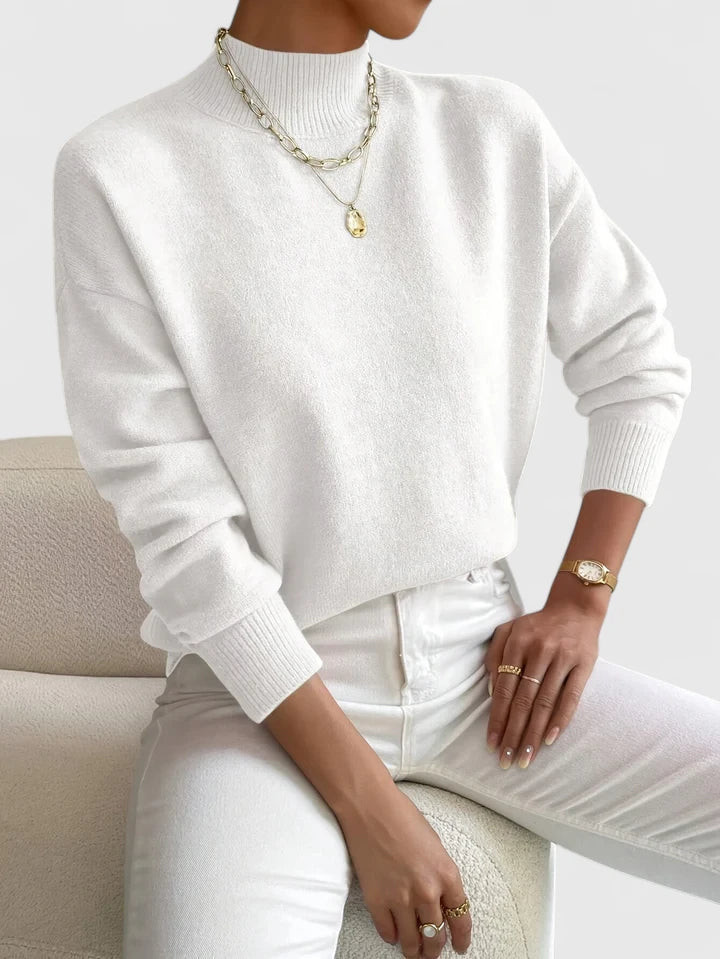 Grace | Roll-Neck Jumper — Elina Dublin
