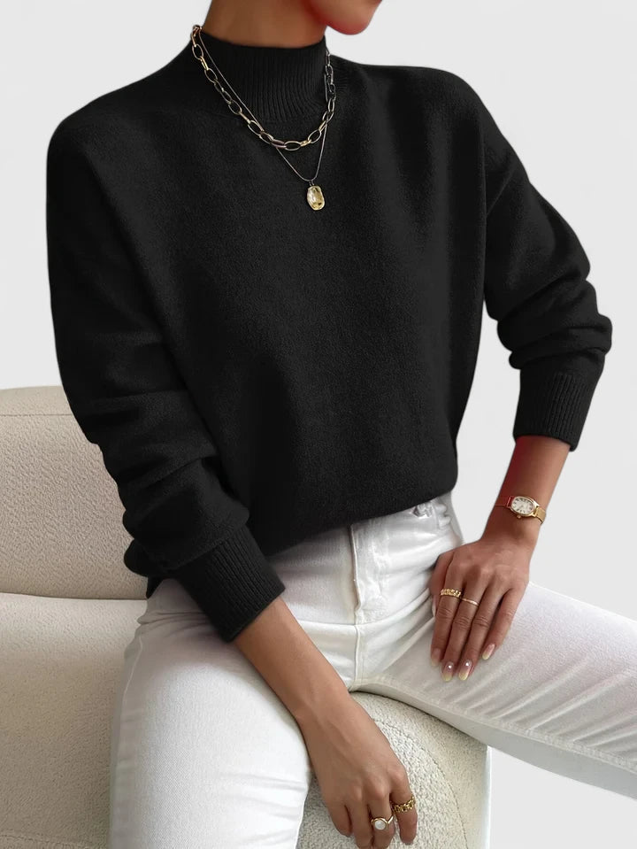 Grace | Roll-Neck Jumper — Elina Dublin