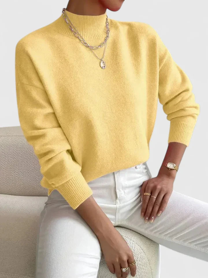Grace | Roll-Neck Jumper — Elina Dublin