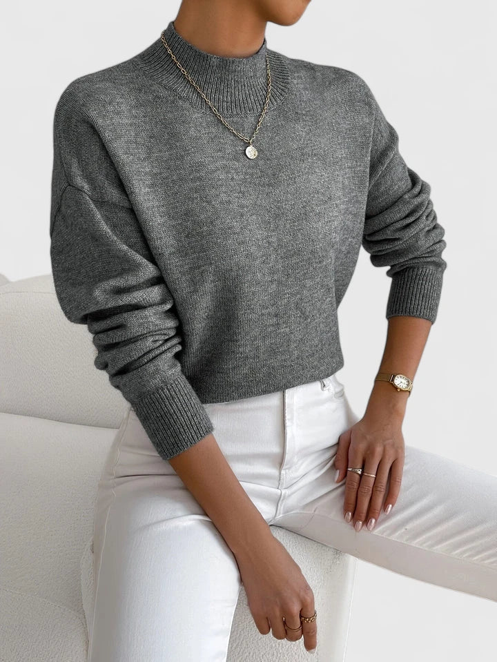 Grace | Roll-Neck Jumper — Elina Dublin