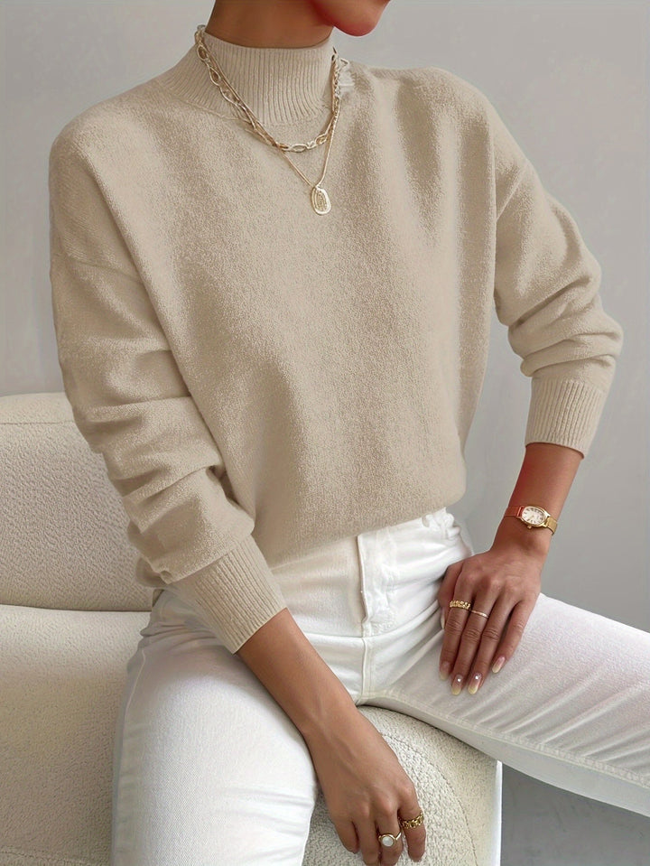 Hannah | Roll-Neck Jumper — Elina Dublin