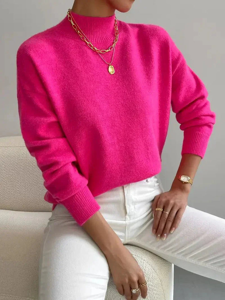 Hannah | Roll-Neck Jumper — Elina Dublin