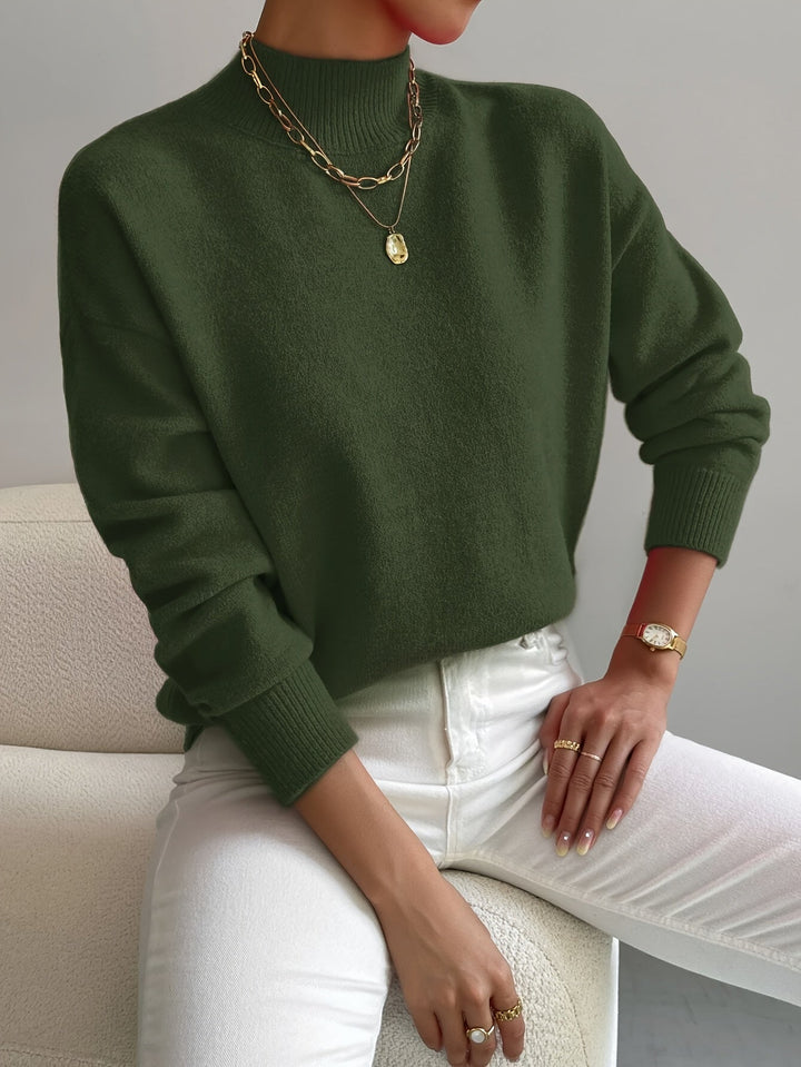Hannah | Roll-Neck Jumper — Elina Dublin