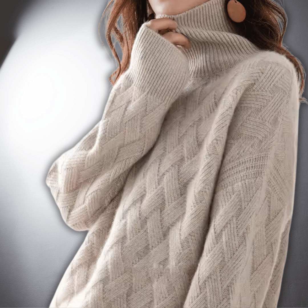 Alice | Roll-Neck Jumper — Elina Dublin