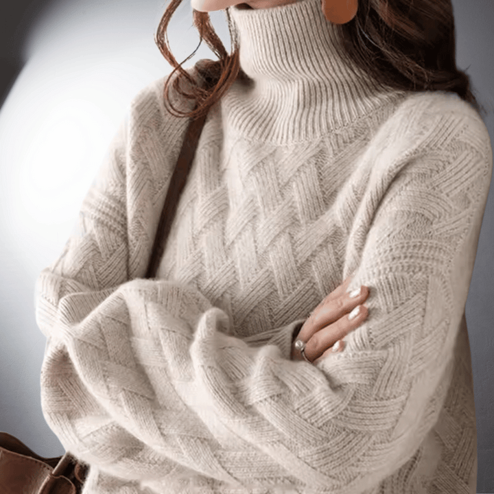 Alice | Roll-Neck Jumper — Elina Dublin
