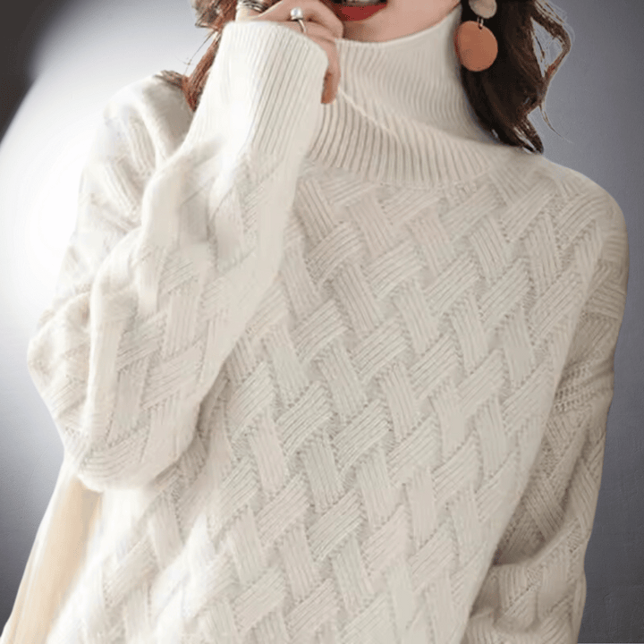 Alice | Roll-Neck Jumper — Elina Dublin