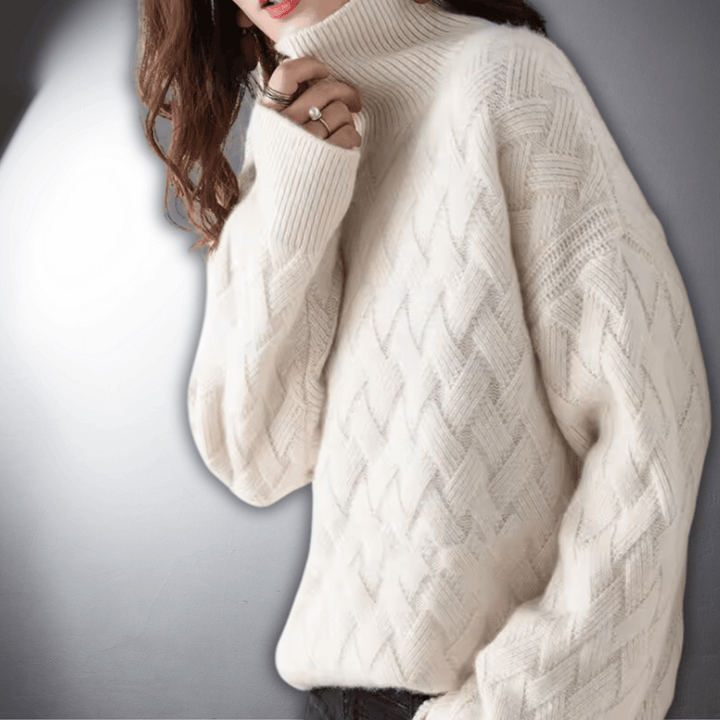Alice | Roll-Neck Jumper — Elina Dublin