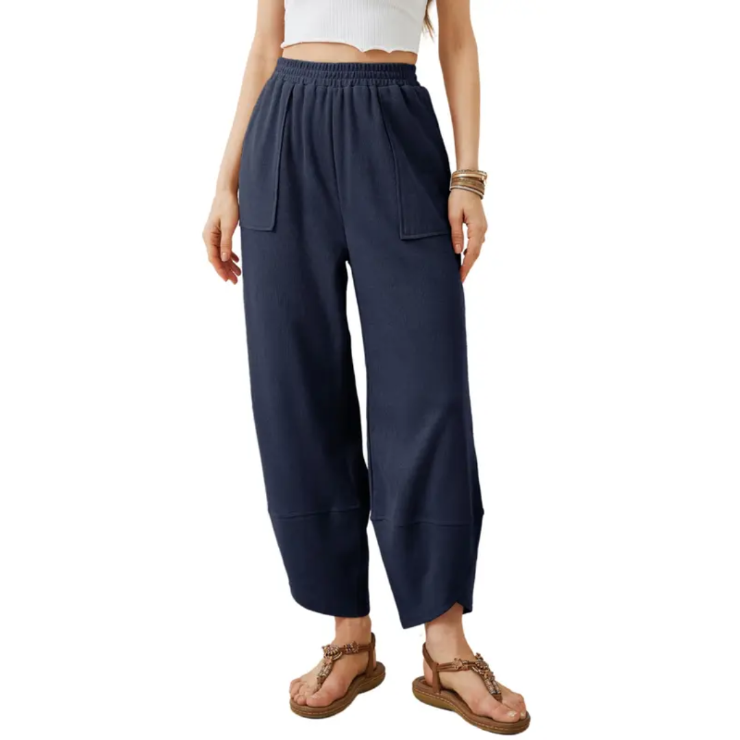 ZURI™ – Relaxed Wide Leg Palazzo Pants | Elina Dublin