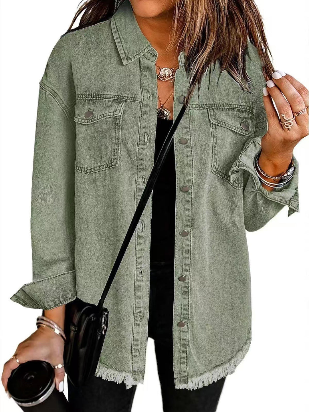 ROXANE™ - Classic Everyday Denim Jacket | Elina Dublin