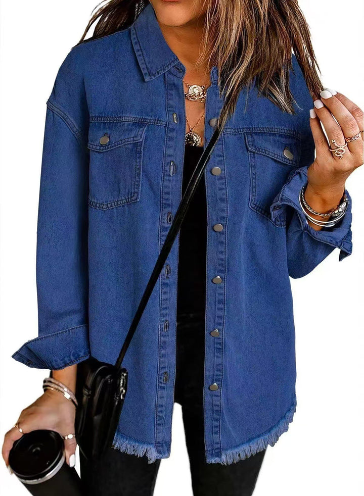 ROXANE™ - Classic Everyday Denim Jacket | Elina Dublin