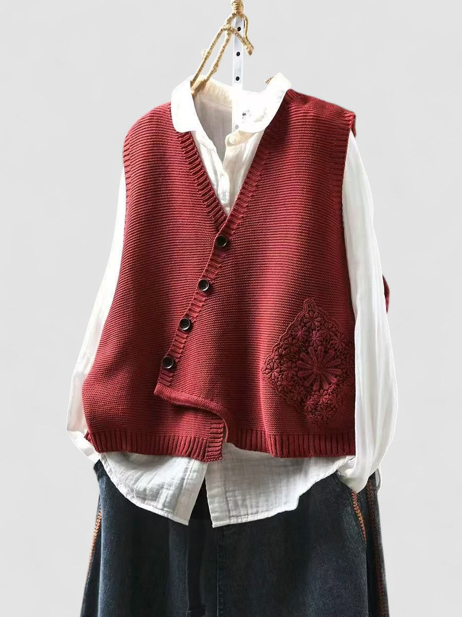 Joana - Knitted Gilet | Elina Dublin