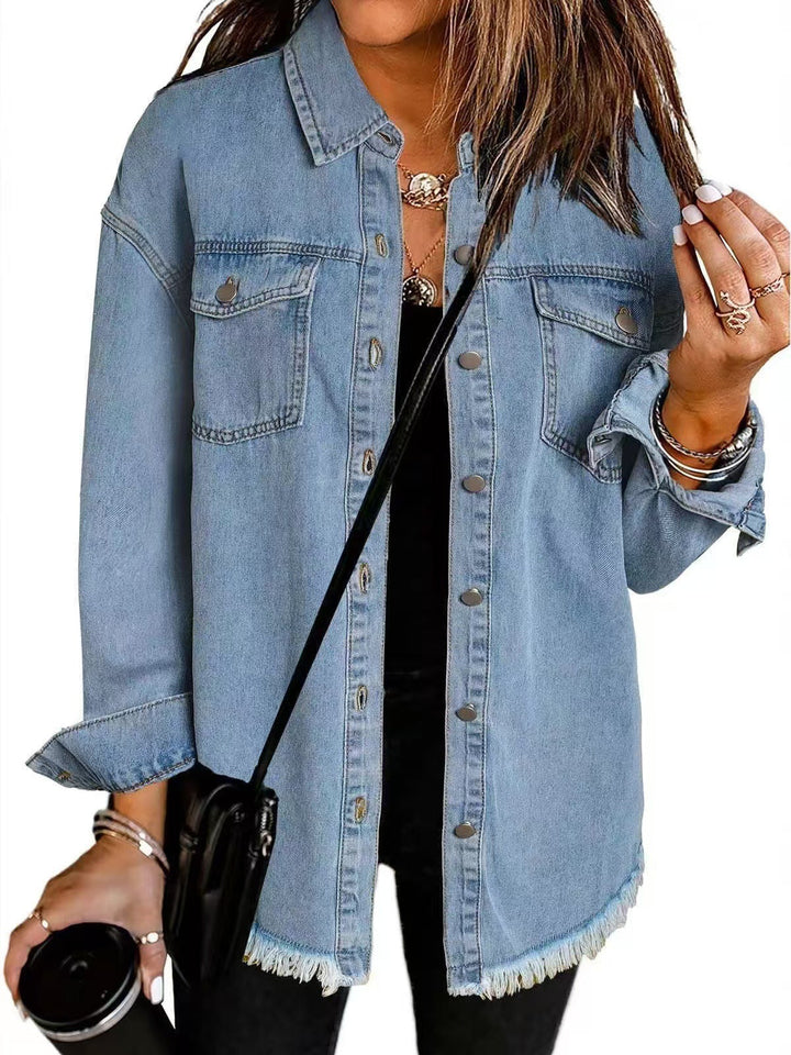 ROXANE™ - Classic Everyday Denim Jacket | Elina Dublin