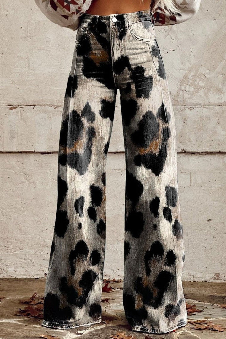 Cheetah™ | Elegant Boho Trousers | Elina Dublin