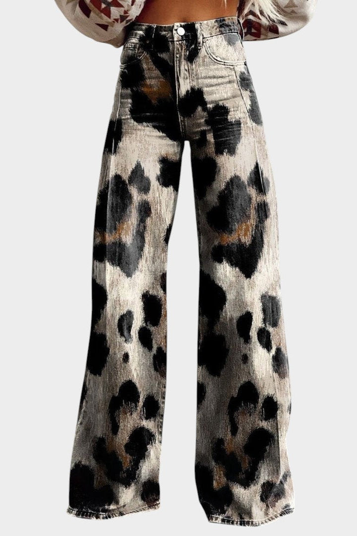 Cheetah™ | Elegant Boho Trousers | Elina Dublin